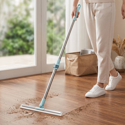 🏆 Last Day Special Price £9.99 ! 🧹Multi-Surface Floor & Bathroom Squeegee – Flexible Edge Cleaner for Water, Dust & Pet Hair 🐶