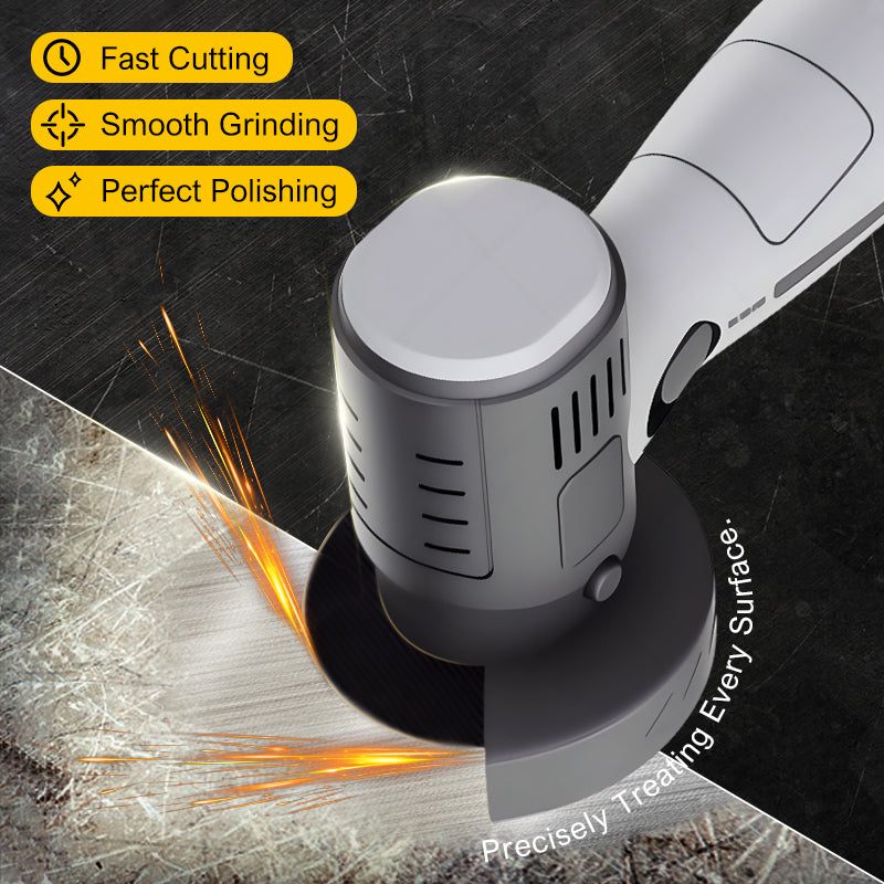 ⚙️ 50% OFF NOW! ✨ 12V Mini Angle Grinder - Compact & Powerful for DIY Projects, Includes Cutting Disc and Safety Guard 🛠️📦
