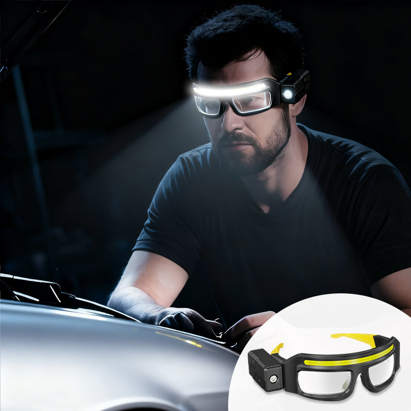 ⏳Limited-time 50% off⏰Hands-Free LED Work Light Glasses