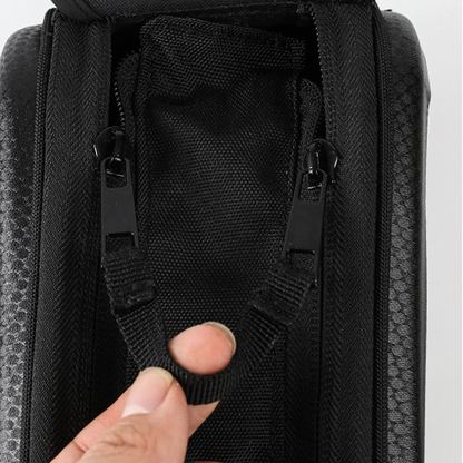 🚴 50% OFF NOW! 💧 Water-Resistant Large Capacity Bicycle Bag – Touch-Sensitive Phone Pouch, Slim Top-Tube Design & Dual Zippers 📱
