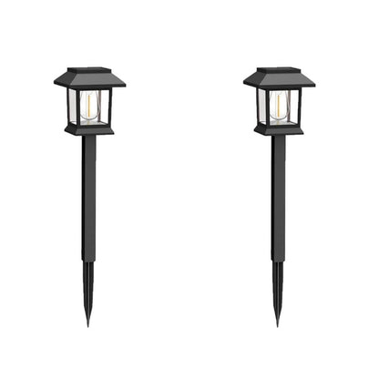 Outdoor Waterproof Solar Pathway Light - 2 Pack/Set